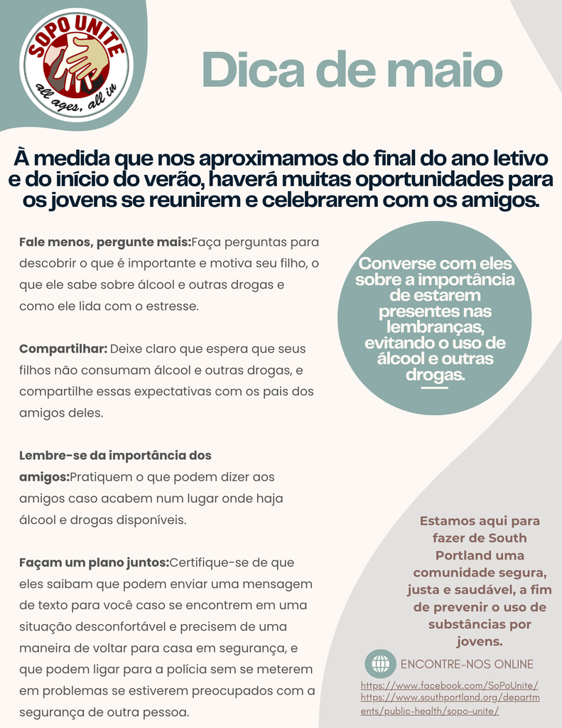 May 2026 Tip of the Month May 2026 - Portuguese