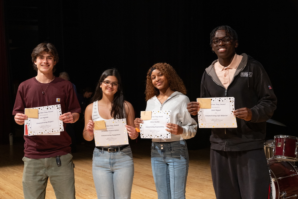  Red Riot Way Award recipients