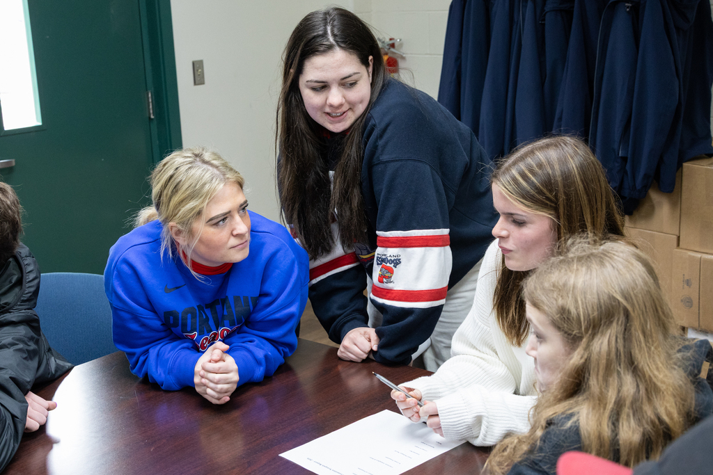 South Portland Middle School students coming up with theme nights at the ballpark