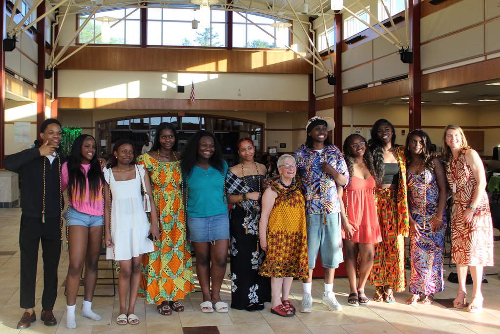 South Portland High School Black Student Union Culture Fest - Group photo