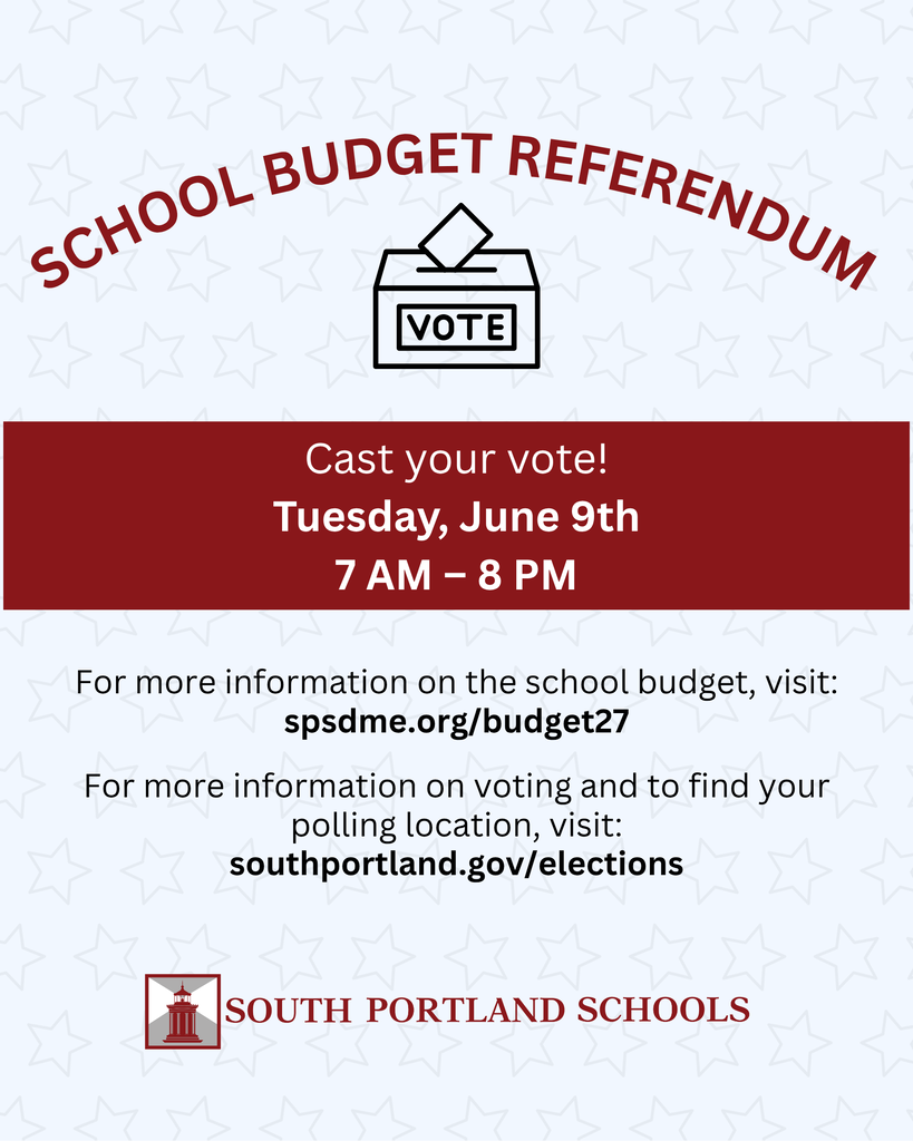 School Budget Referendum Voting - June 9, 2026