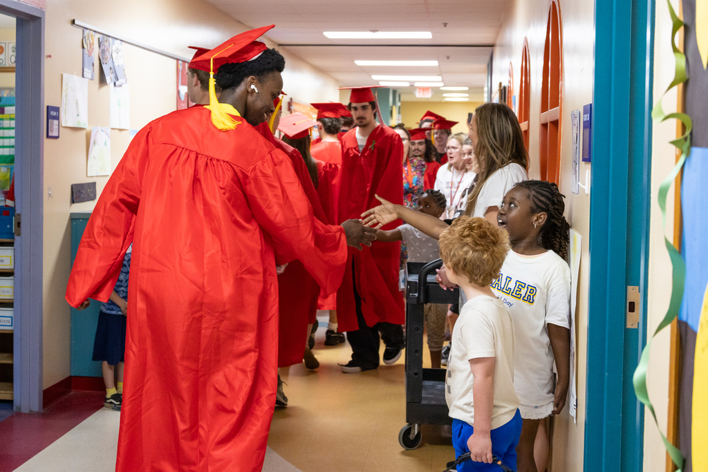Graduate Parade at Kaler Elementary