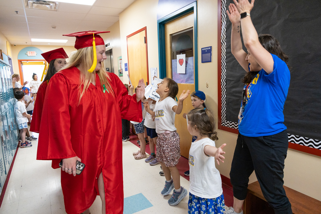 Graduate Parade at Kaler Elementary