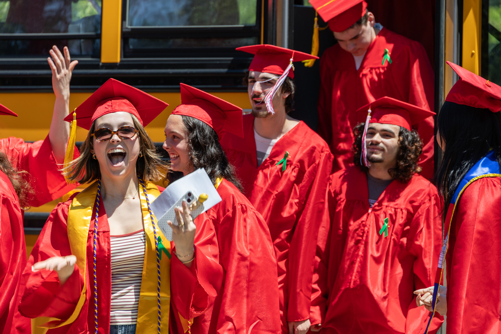 Graduate Parade at Kaler Elementary