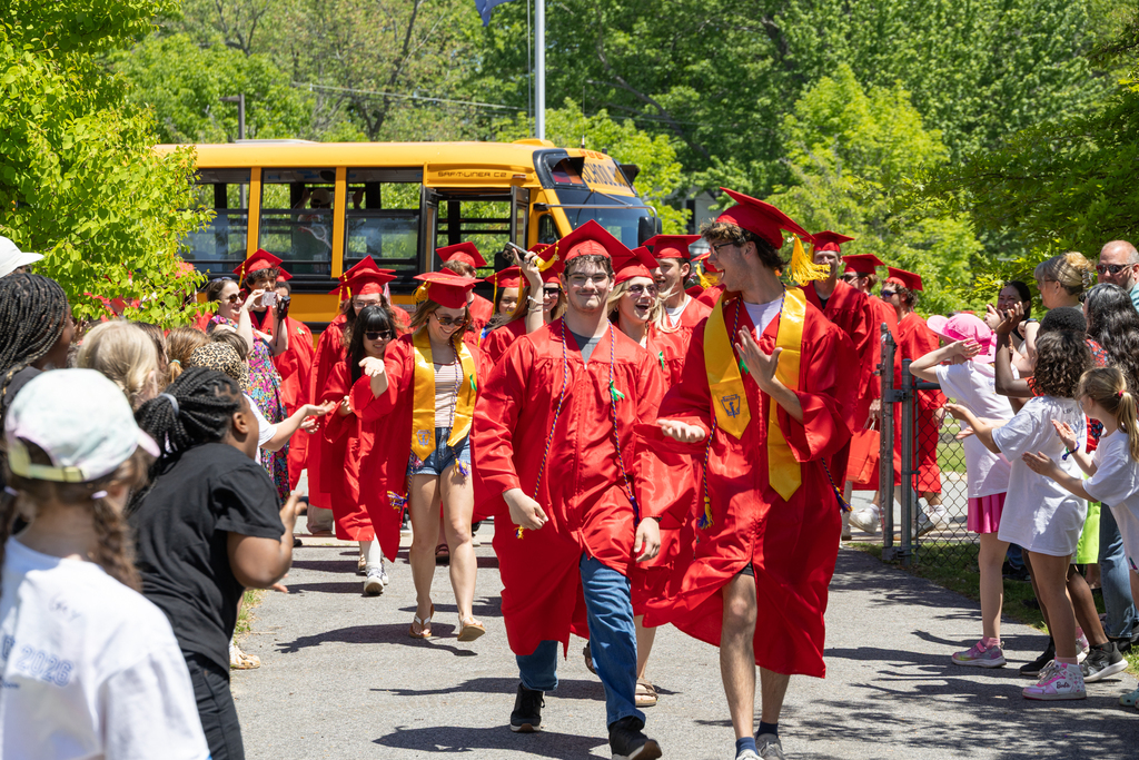 Graduate Parade at Kaler Elementary
