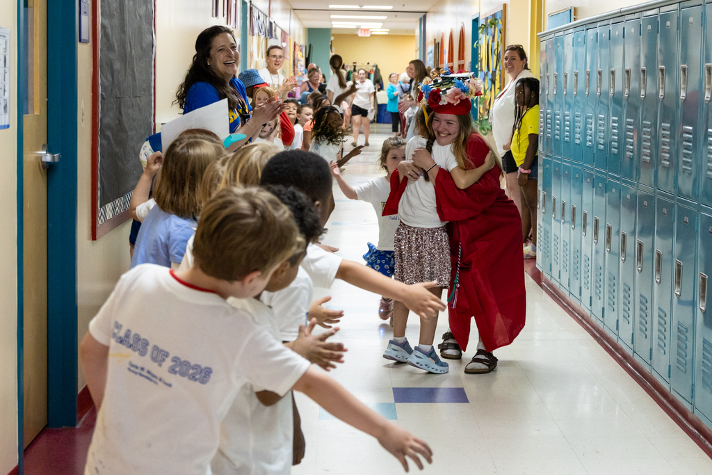 Graduate Parade at Kaler Elementary