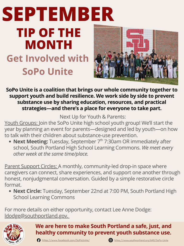 September 2026 SoPo Unite Tip of the Month -  English
