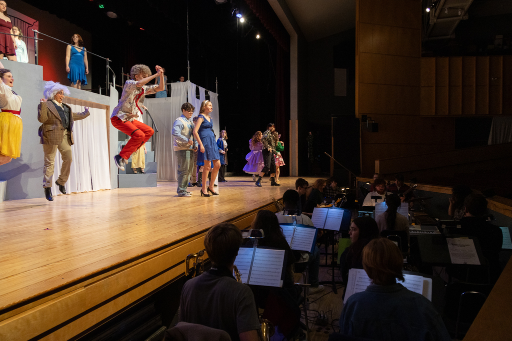 Recognizing Arts in Education Week - South Portland High School Drama Club performance