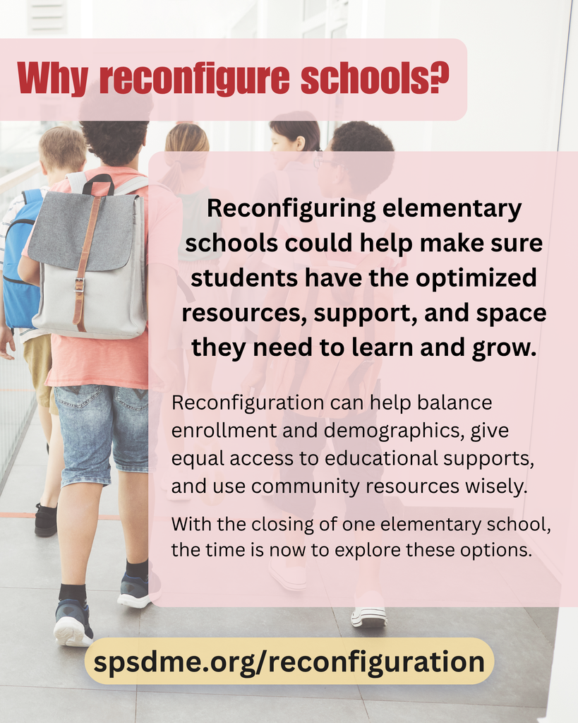 Why reconfigure schools? (English)