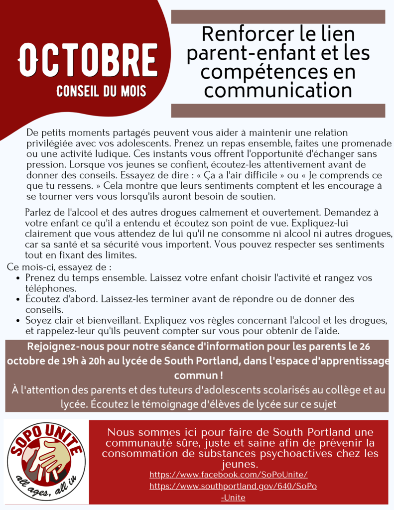 SoPo October 2026 Tip of the Month - French