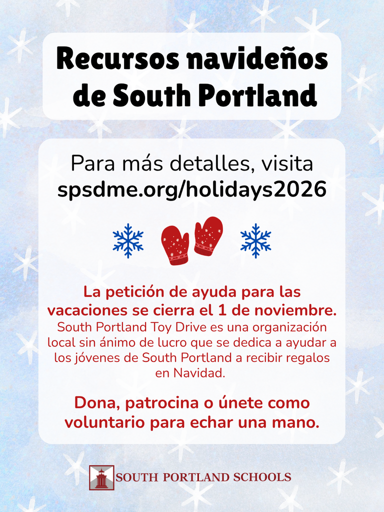 South Portland Holidays 2026 (Spanish)