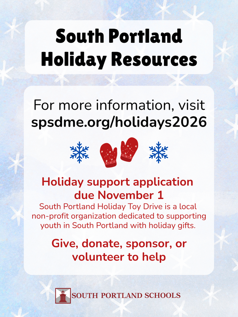 South Portland Holidays 2026 (English)