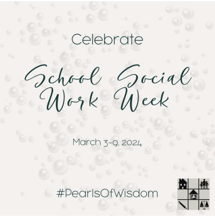 Celebrate School Social Work Week #PearlsOfWisdom