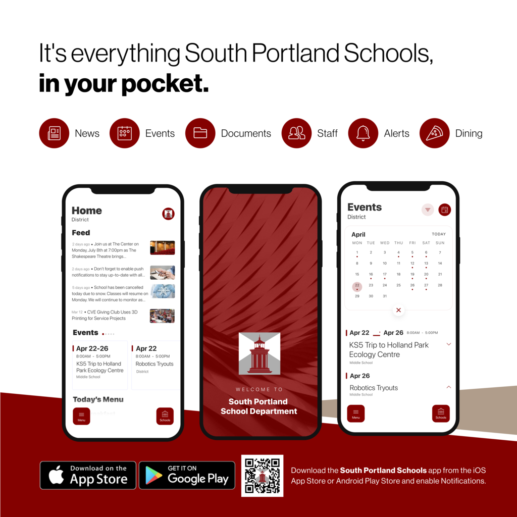 South Portland Schools mobile app