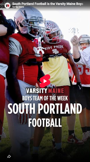 Varsity Maine Boys Team of the Week: South Portland Football YouTuve Short