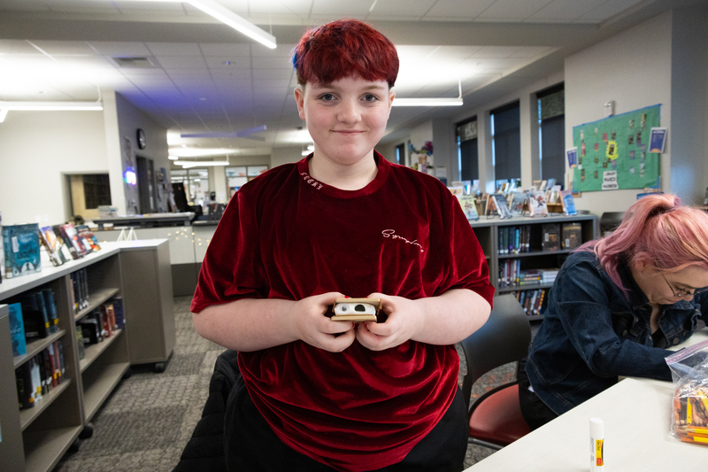 SPMS Talent Show & Fundraiser - Student crafting