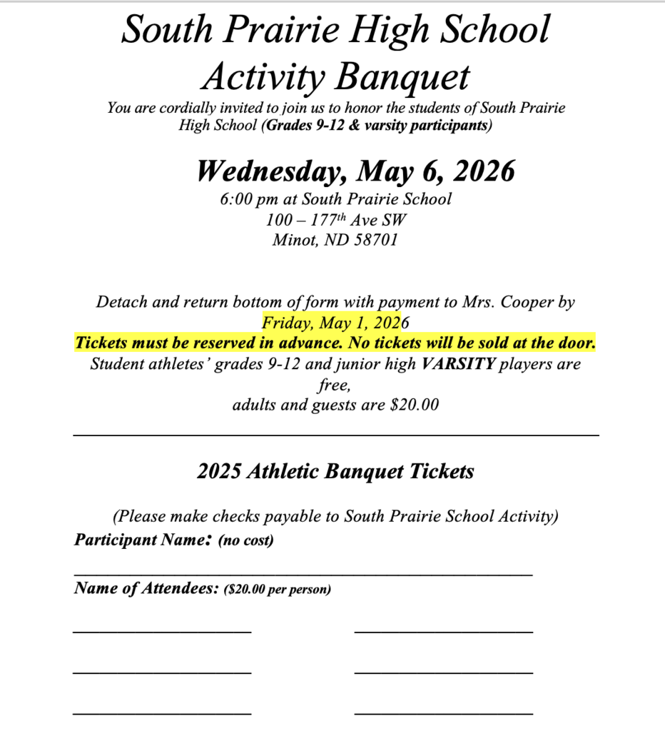 activity banquet