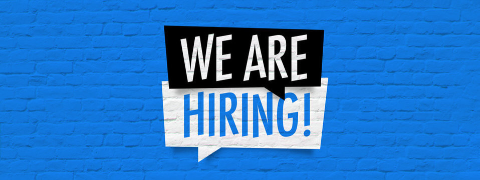 We're Hiring