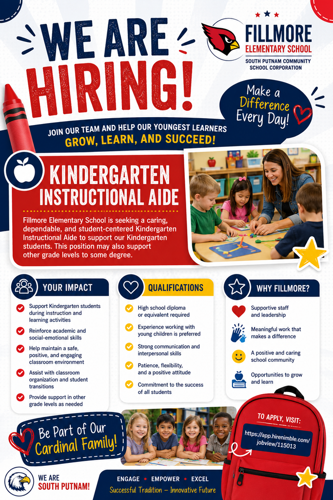 Kindergarten Instructional Aide