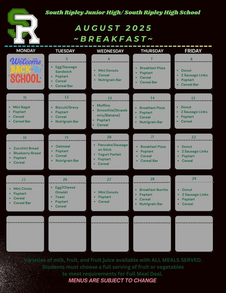 August Breakfast