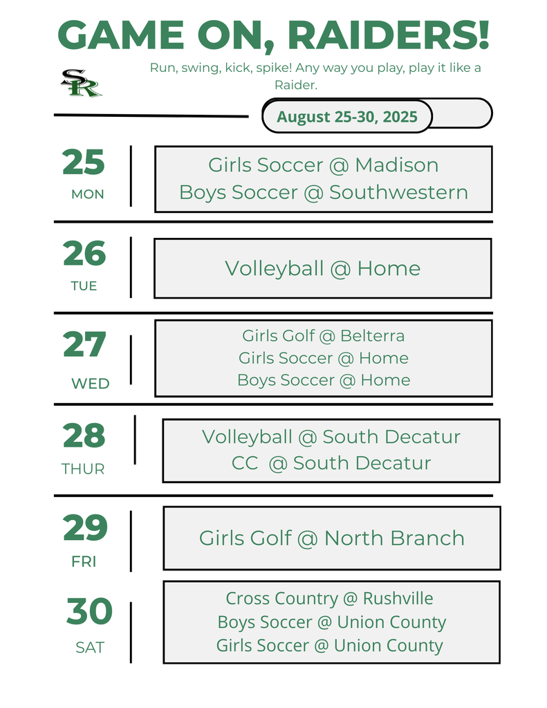 Schedule