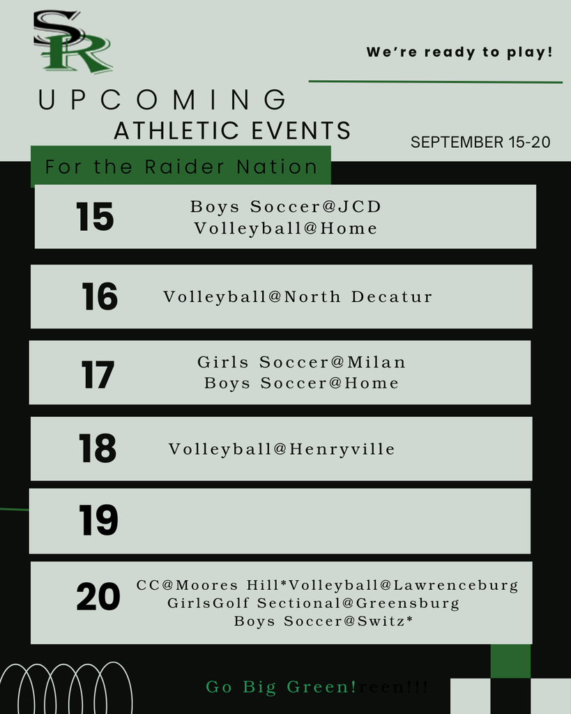 Updated Schedule
