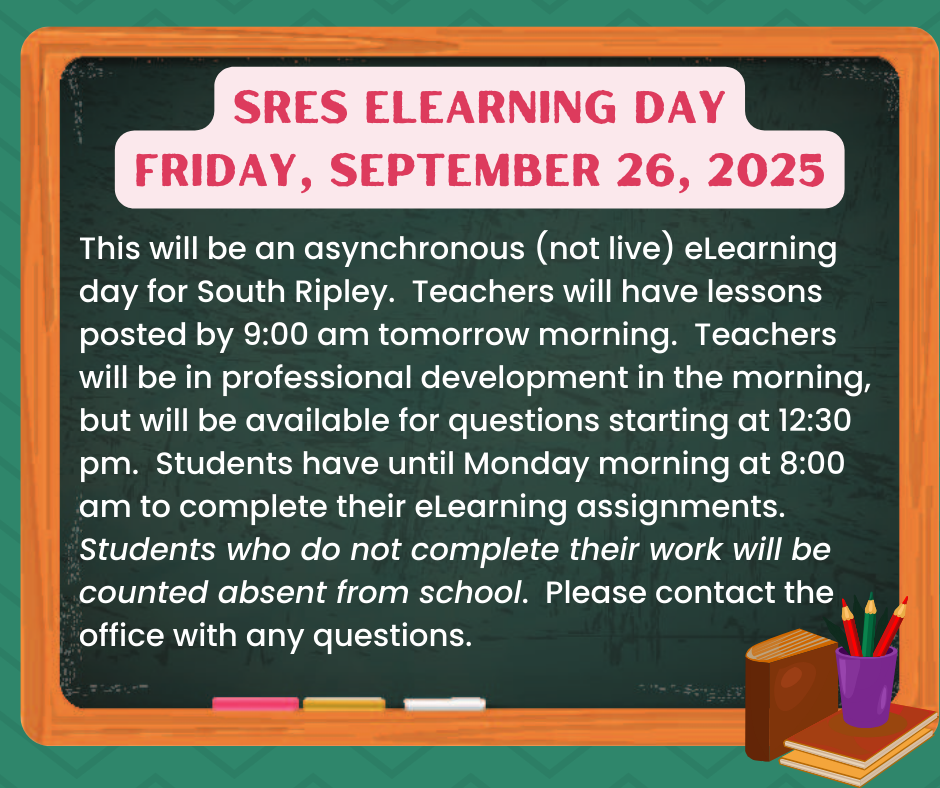 Sept. 26, 2025 Asynchronous eLearning.