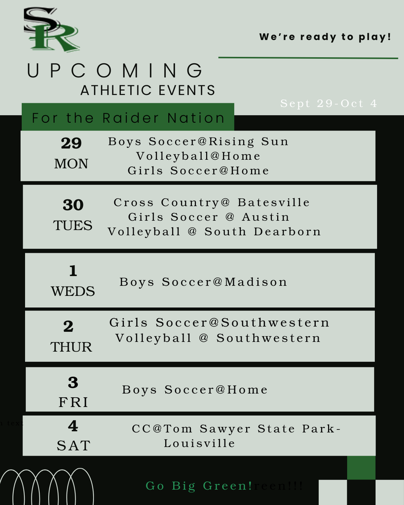 Sports this week!