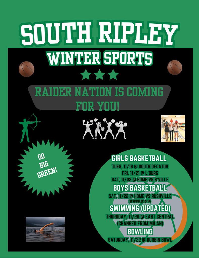 Updated Schedule 11 17