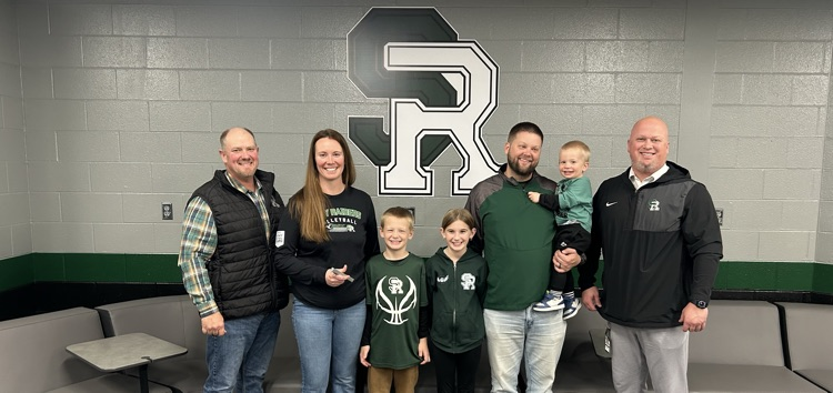 Coach Jessica Sell and family