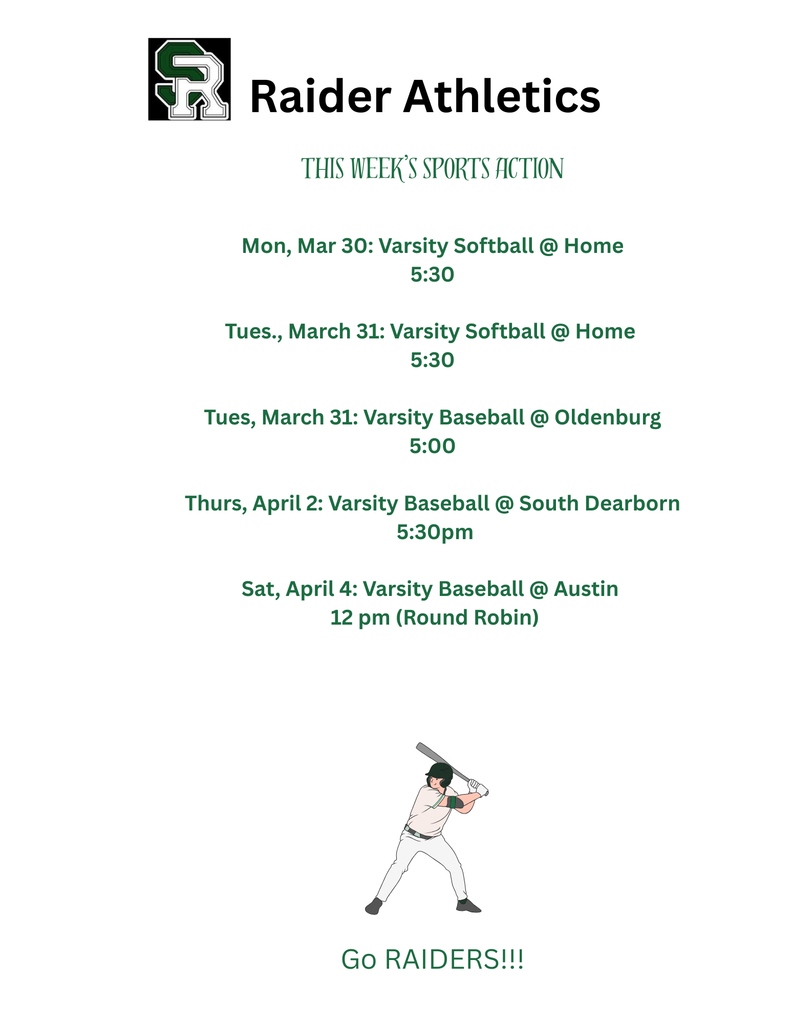 Sports this week!