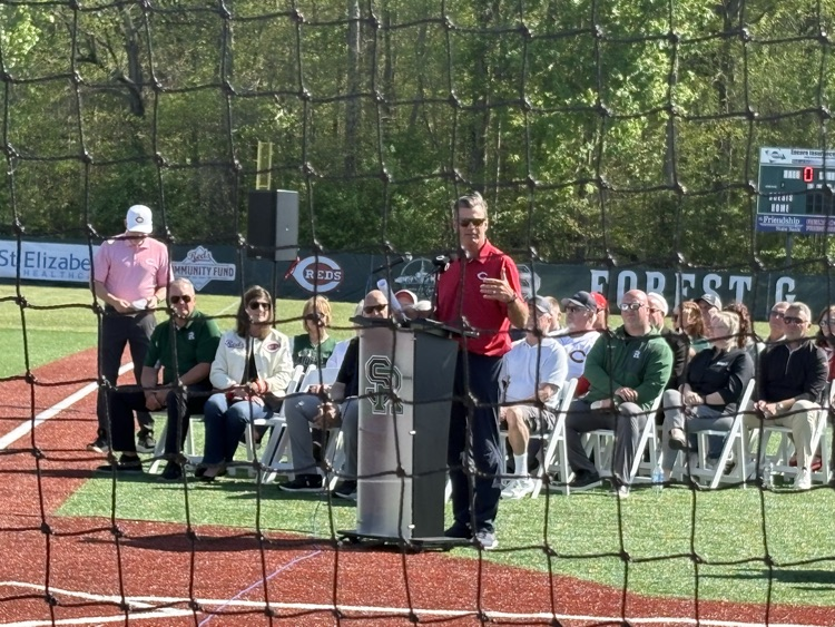 Phil Castellini speaks at SR Field Dedication 