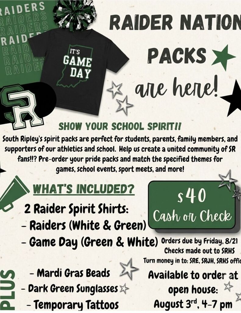 Raider Packs