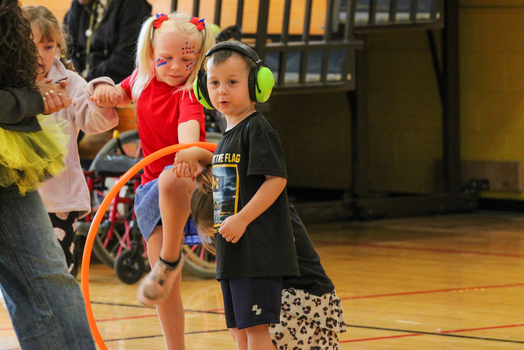 Students and staff brought the Falcon Pride! Decked out in black and yellow, they had a blast at the Elementary Pep Rally! Go Falcons! #ForeverFalcons
