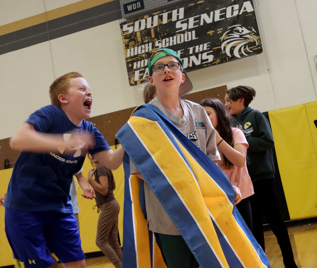Falcons kept the pep rally energy going this week at the MS/HS, going head-to-head in a variety of spirited competitions and games! #ForeverFalcons