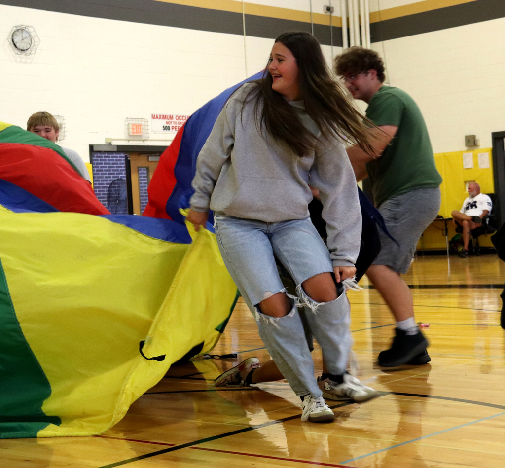 Falcons kept the pep rally energy going this week at the MS/HS, going head-to-head in a variety of spirited competitions and games! #ForeverFalcons