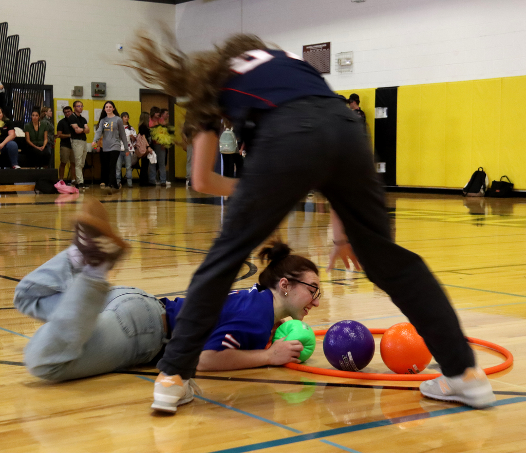 Falcons kept the pep rally energy going this week at the MS/HS, going head-to-head in a variety of spirited competitions and games! #ForeverFalcons