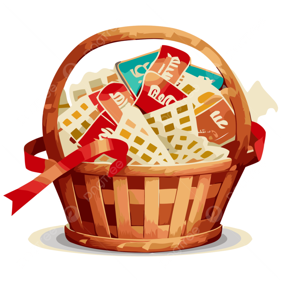 Raffle Basket clipart image