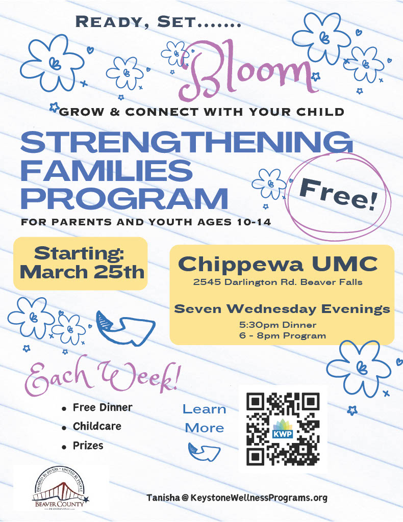 Strenghening Families Program. Starting March 25, 2026.