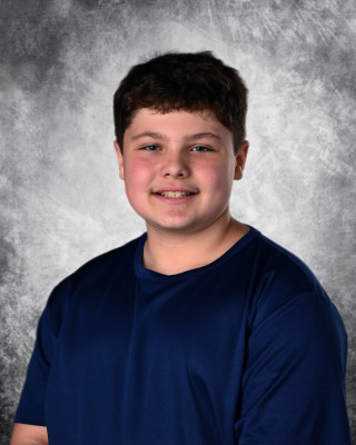 SSMS Student of Month, February 2026. Nick Kremer.