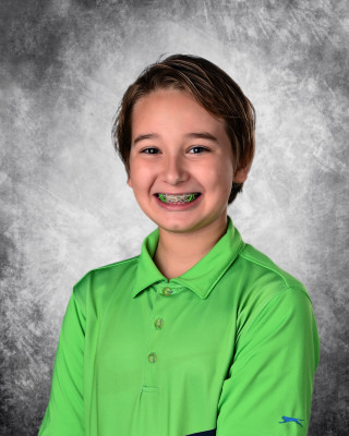 SSMS Student of Month, February 2026. Caden Trimble.