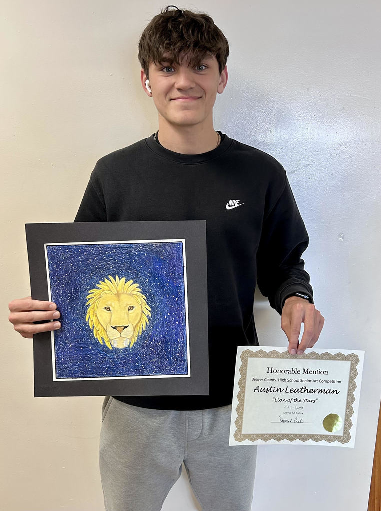 Austin Leatherman. Art Contest Winner image.
