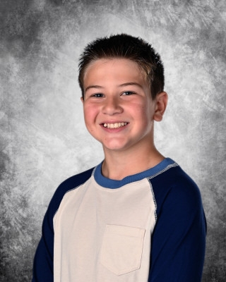 SSMS Student of Month, March 2026. Eric Kemp.