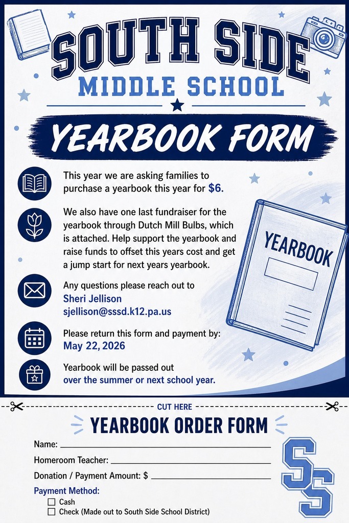 yearbook order form