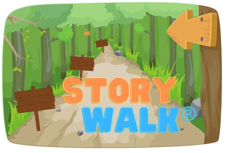 story walk clipart image