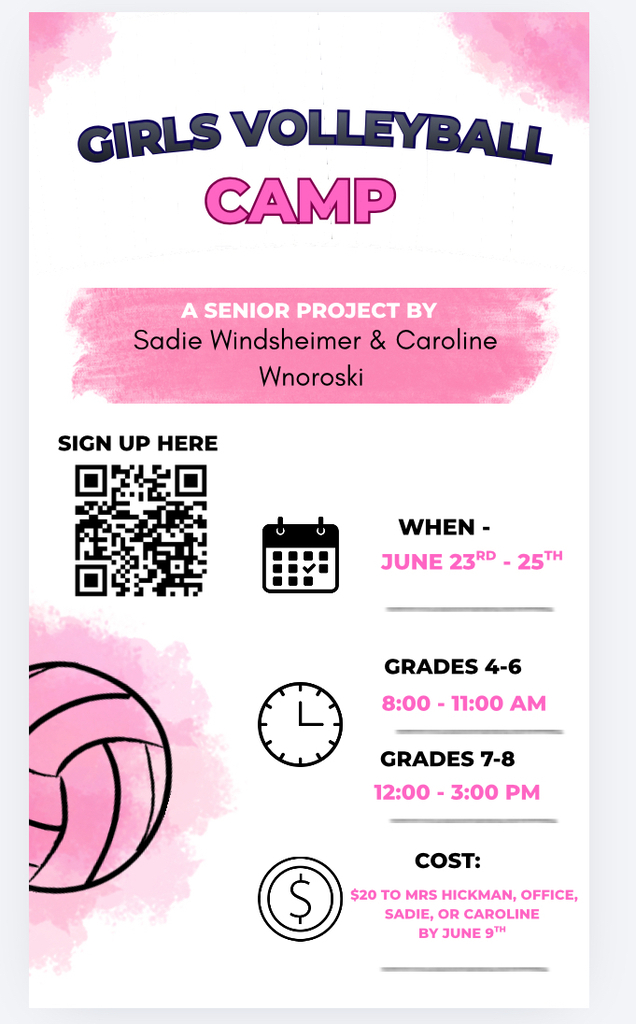 Girls Volleyball Camp