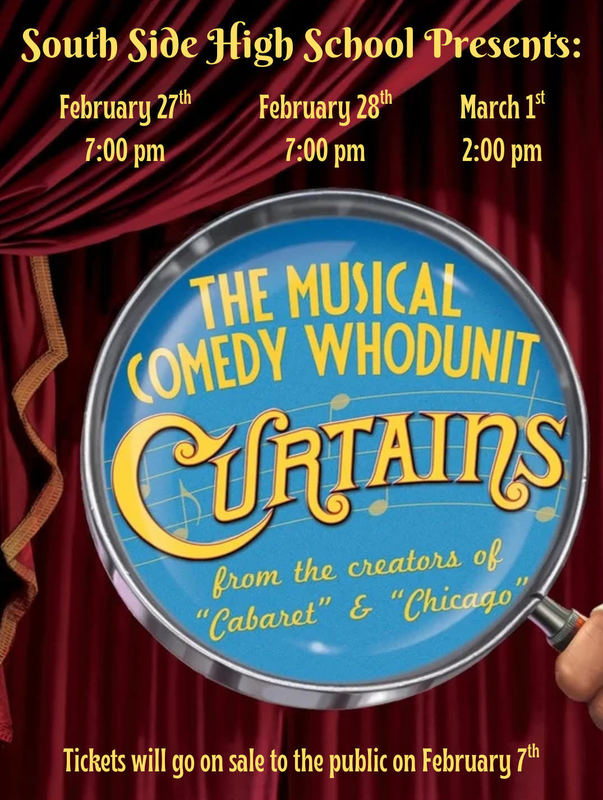 This a picture of the The Musical Comedy Whodunit Curtains.