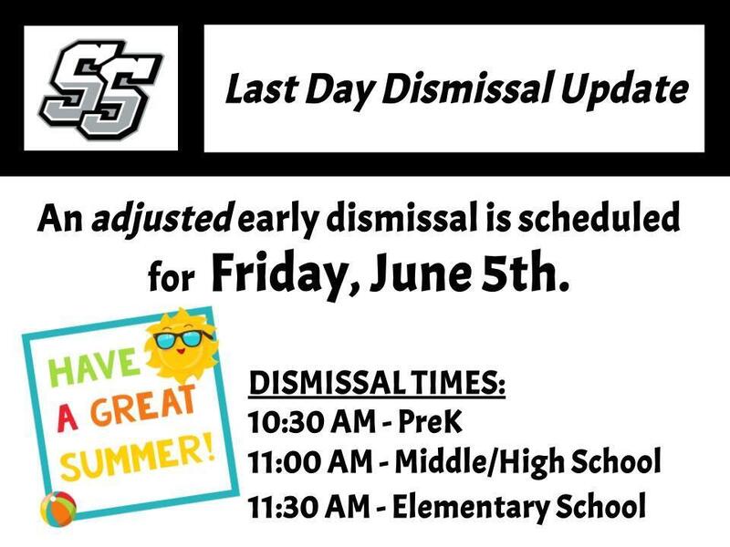 last day of school early dismissal slide