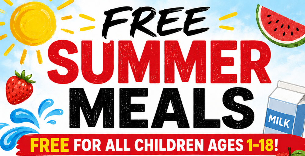 free summer meals title banner