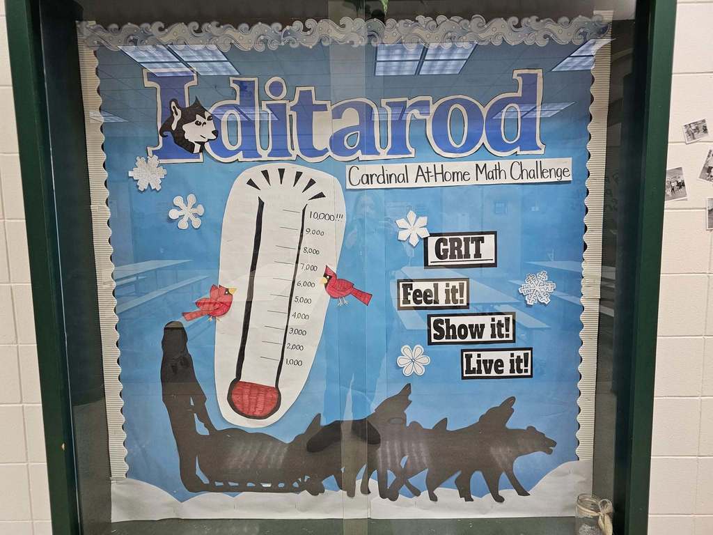 Idiatrod cardinal math challenge map
